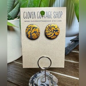 Handmade Clay Earrings - 0014